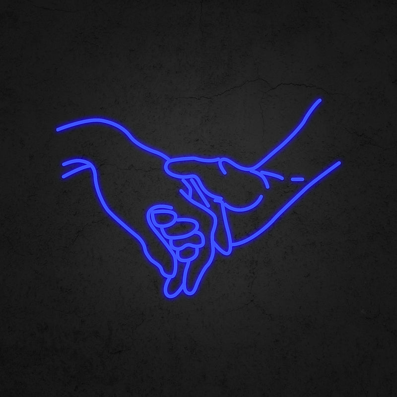 Hold Your Hand Neon Sign | Neonoutlets.