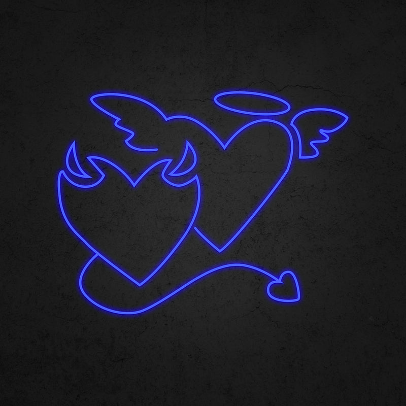 Angel & Demon Neon Sign | Neonoutlets.
