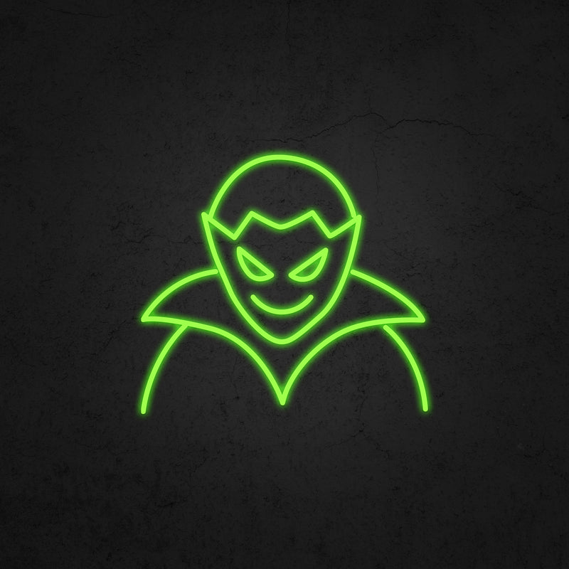 Vampire Guy Neon Sign | Neonoutlets.