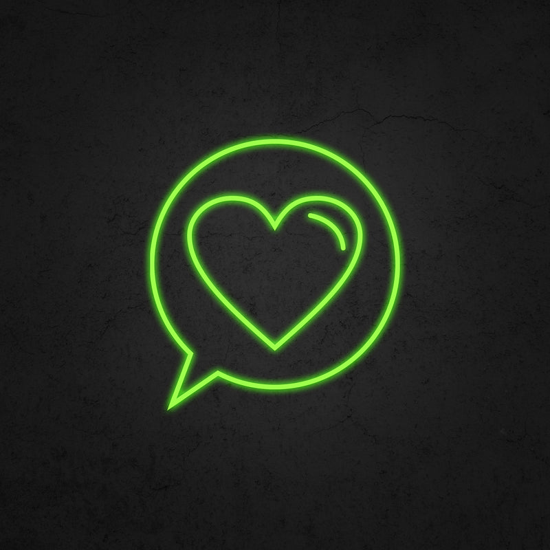 Love In Words Neon Sign | Neonoutlets.