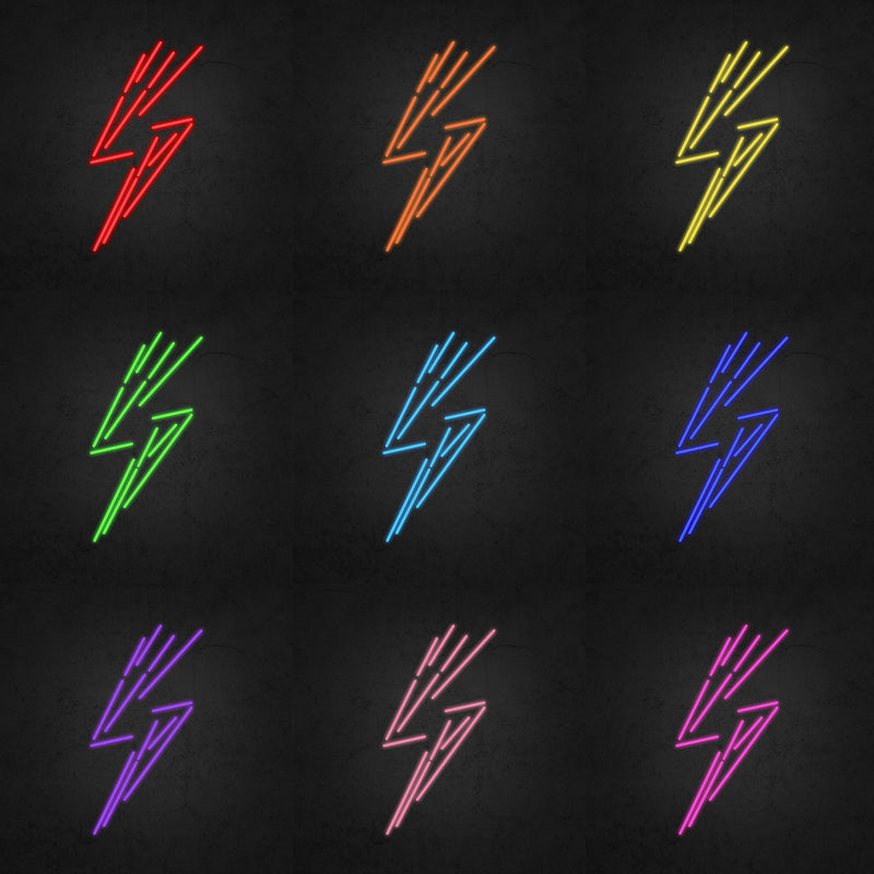 Lightning Neon Sign | Neonoutlets.