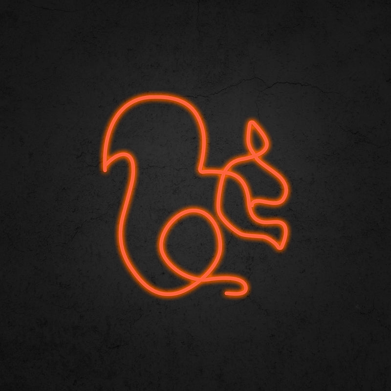 Squirrel Neon Sign | Neonoutlets.