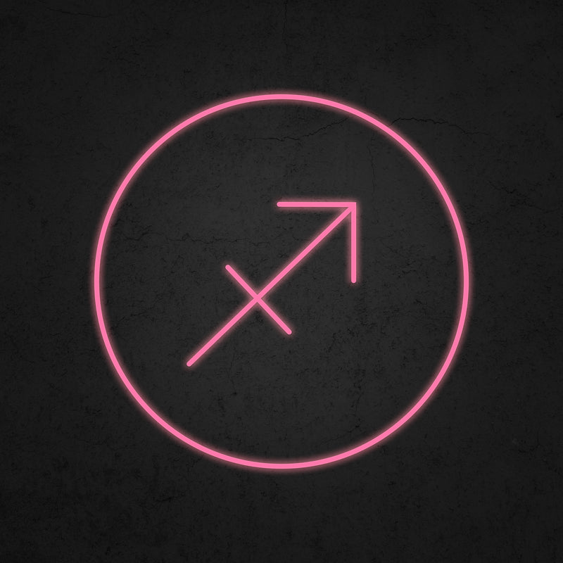 Zodiac Symbol Sagittarius Neon Sign | Neonoutlets.
