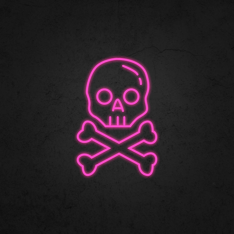 Symbol Skull Neon Sign | Neonoutlets.
