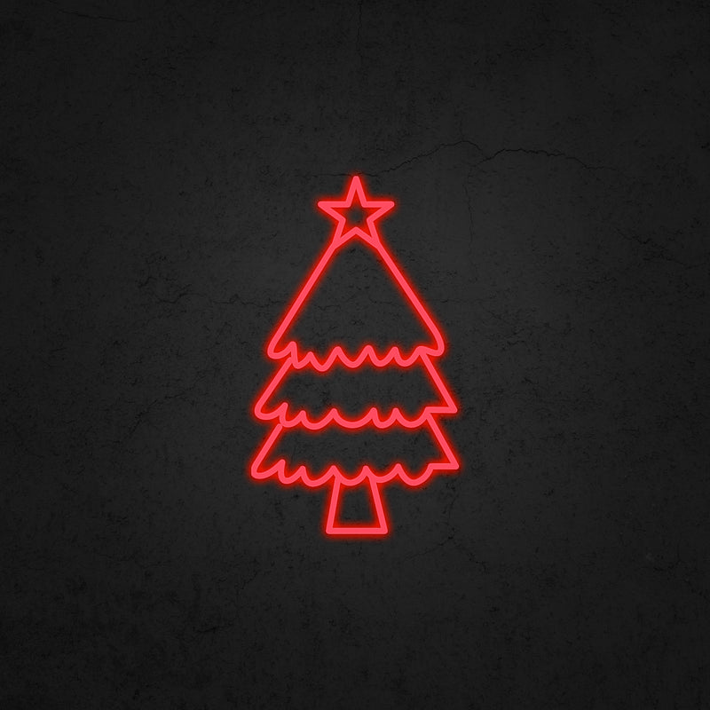 Christmas Tree Neon Sign | Neonoutlets.