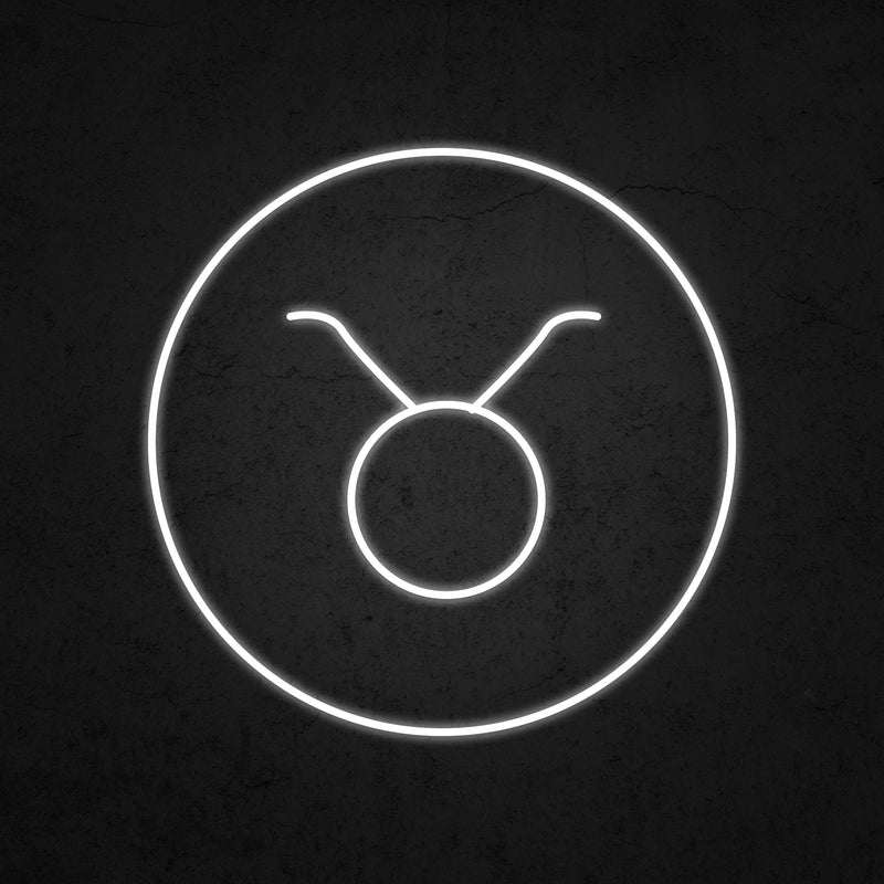 Zodiac Symbol Taurus Neon Sign | Neonoutlets.