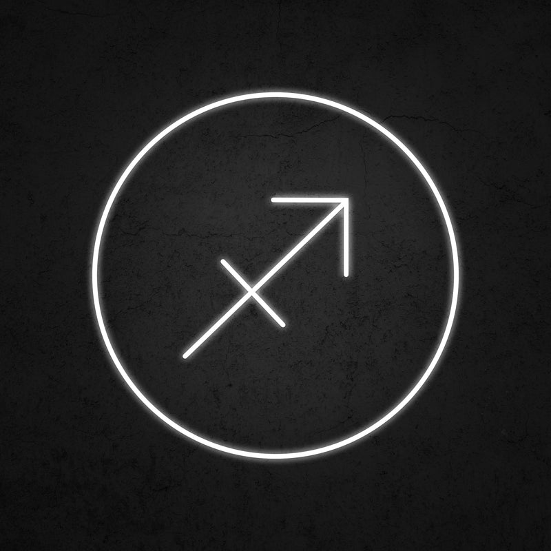 Zodiac Symbol Sagittarius Neon Sign | Neonoutlets.