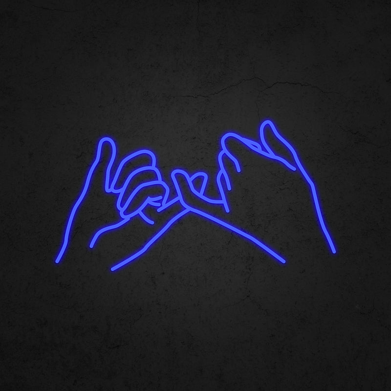 Pinky Promise Neon Sign | Neonoutlets.