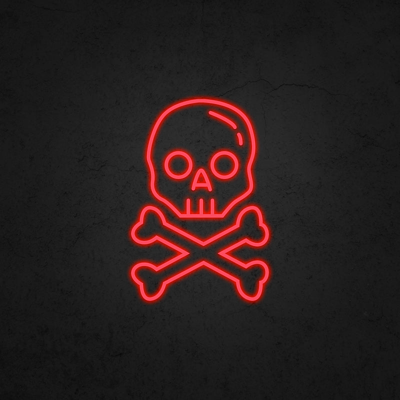 Symbol Skull Neon Sign | Neonoutlets.