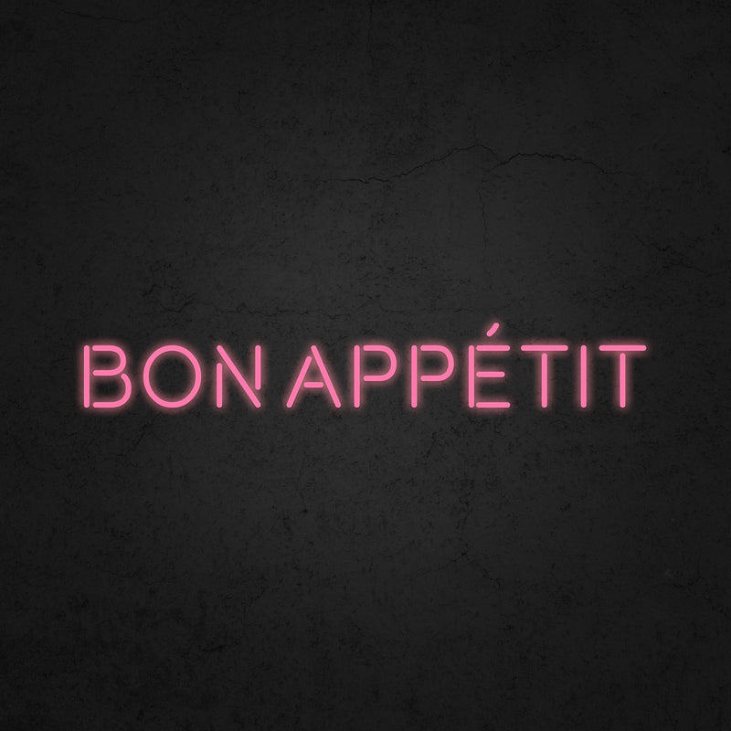 Bon appétit Neon Sign | Neonoutlets.