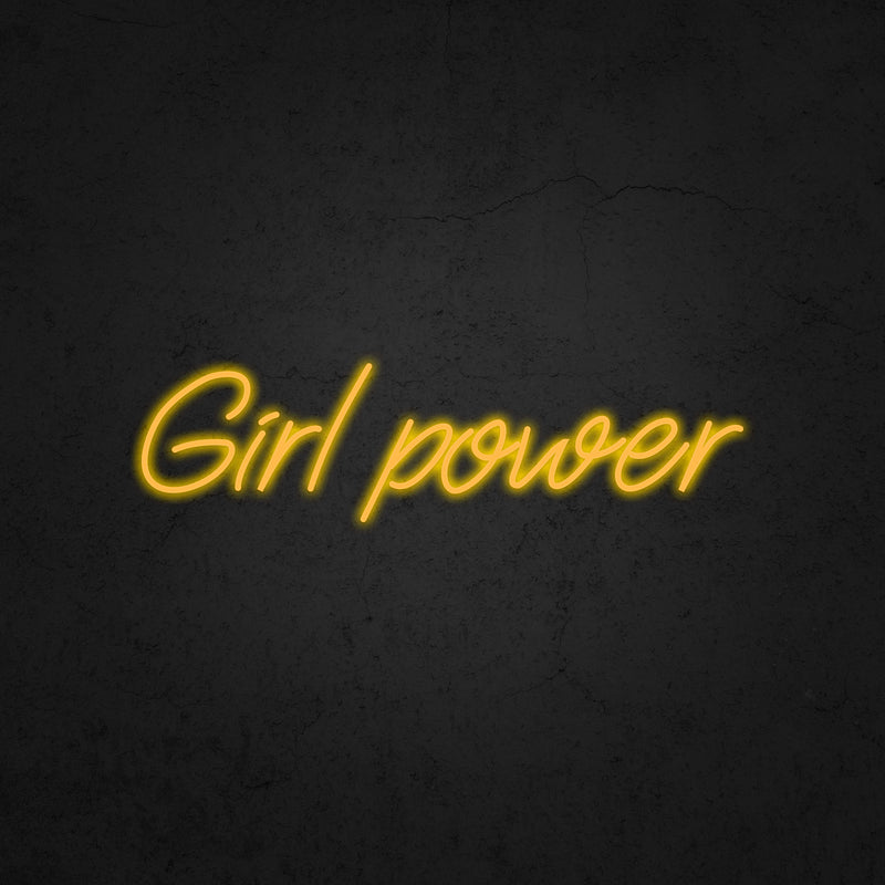 Girl power Neon Sign | Neonoutlets.
