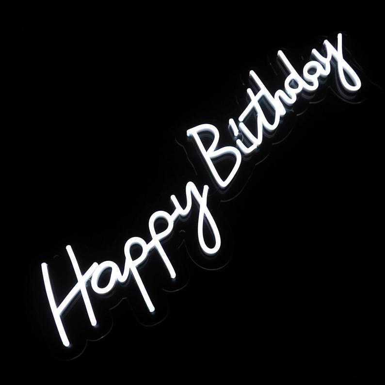 Happy Birthday Neon Sign | Neonoutlets.