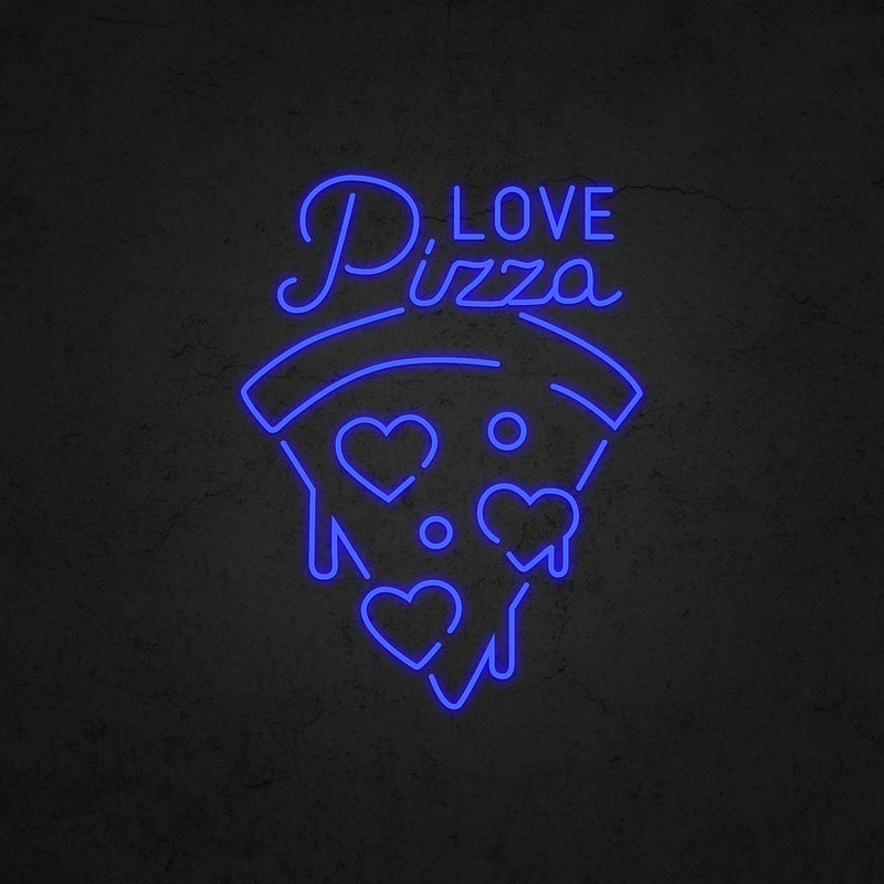 LOVE Pizza Neon Sign | Neonoutlets.