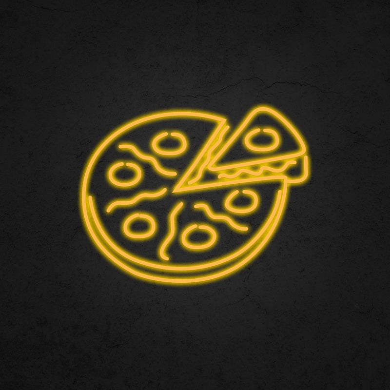 Pizza Design Neon Sign | Neonoutlets.