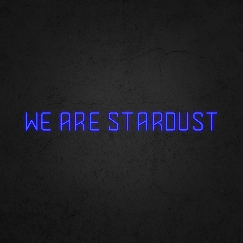WE ARE STARDUST Neon Sign | Neonoutlets.