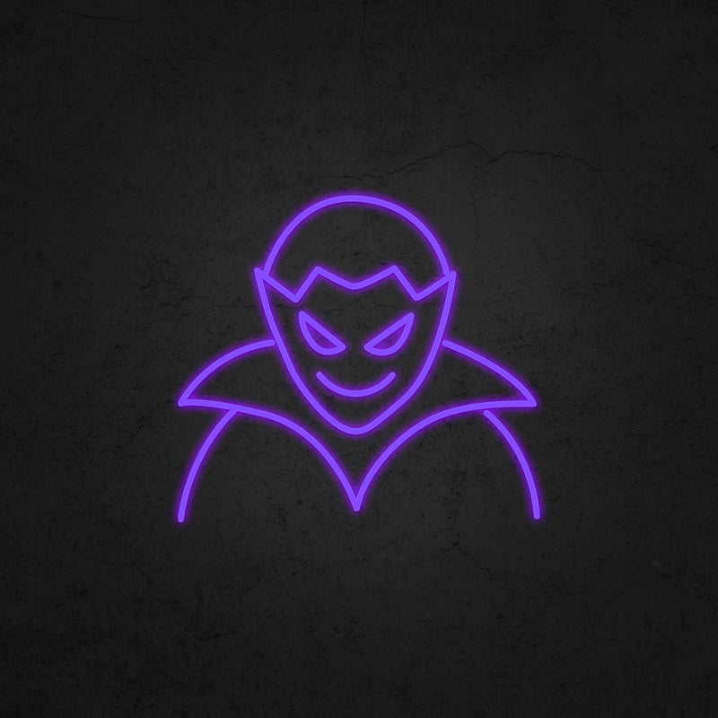Vampire Guy Neon Sign | Neonoutlets.