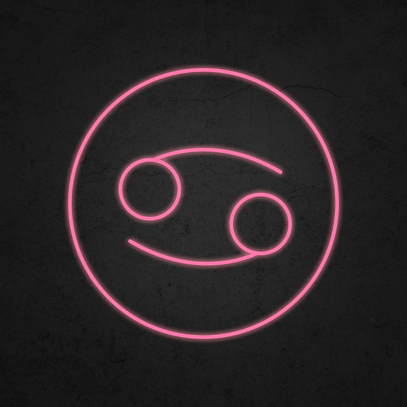 Zodiac Symbol Cancer Neon Sign | Neonoutlets.