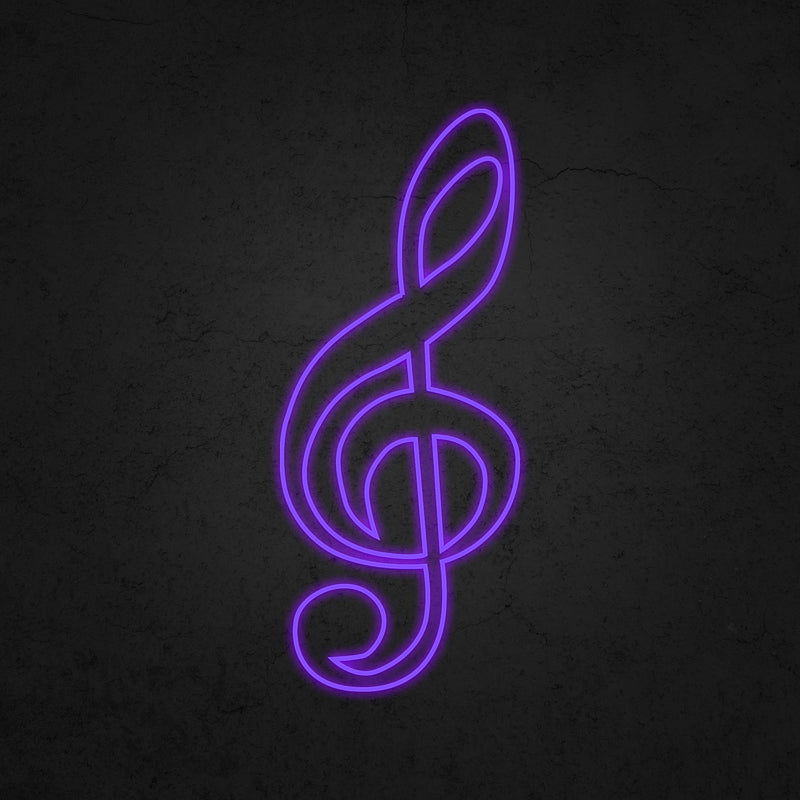 Musical Note Neon Sign | Neonoutlets.