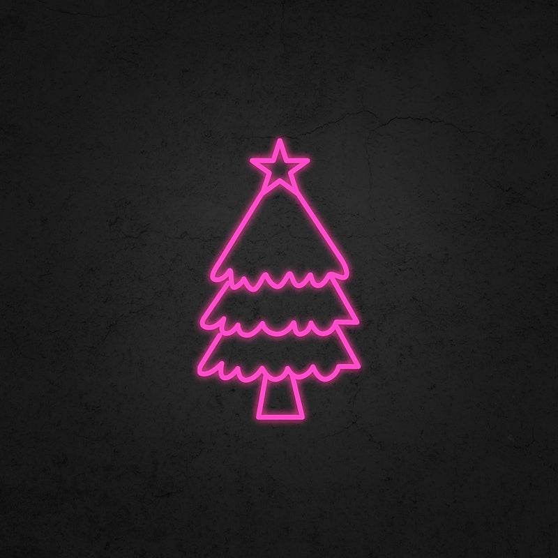 Christmas Tree Neon Sign | Neonoutlets.